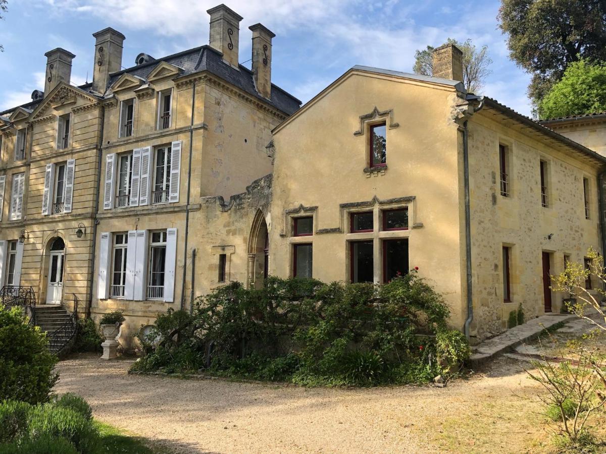 L'Abbaye Du Chateau Du Vallier Langoiran Exterior foto